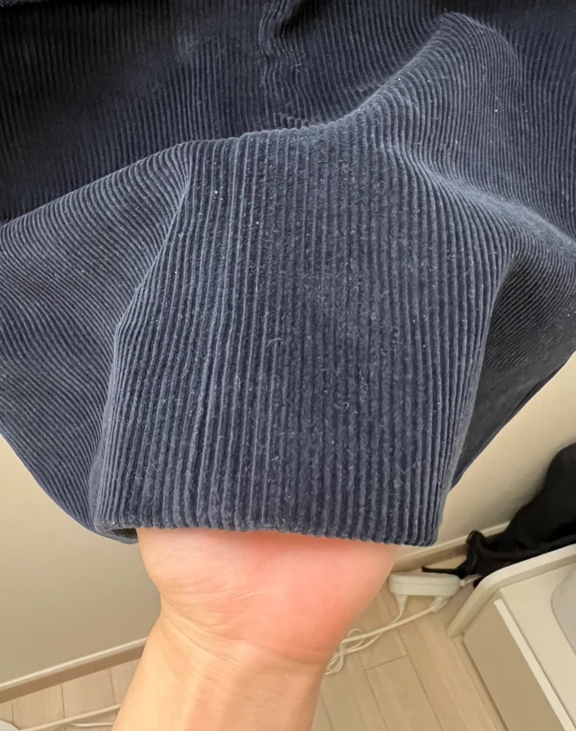 망고매니플리즈 코듀로이 미디 스커트 s 상품이미지3