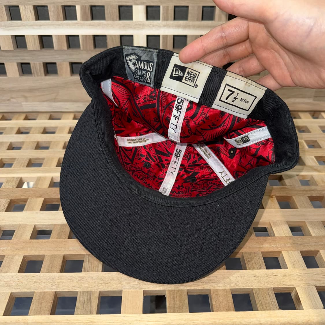 뉴에라 x 페이머스 스타즈 앤 스트랩 59fifty 캡   상품이미지4