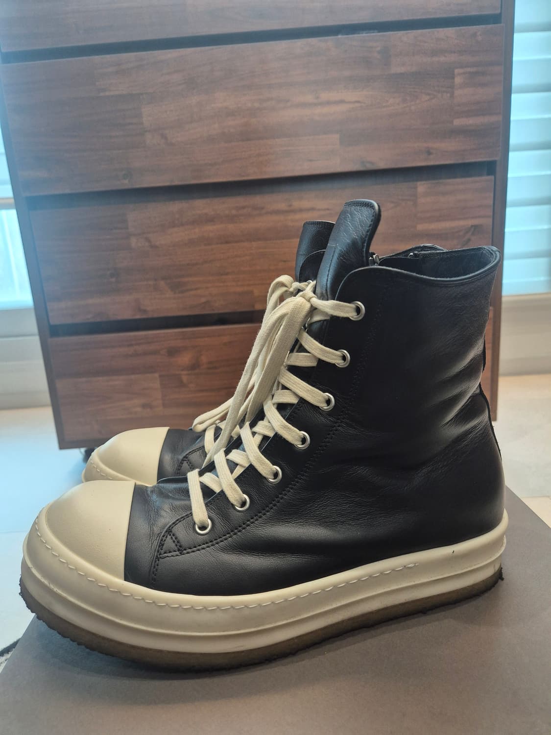 릭오웬스 라몬자 하이 크레페솔 42 상품이미지3