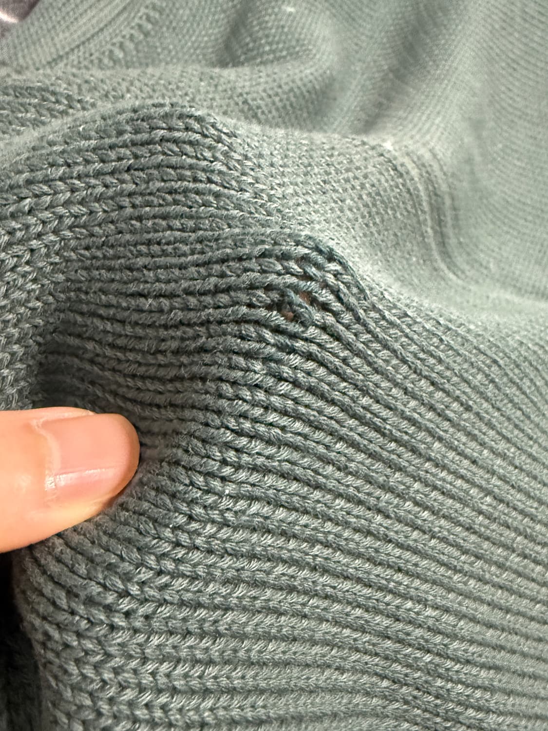 빈티지 폴로 랄프로렌 그린 니트 상품이미지3