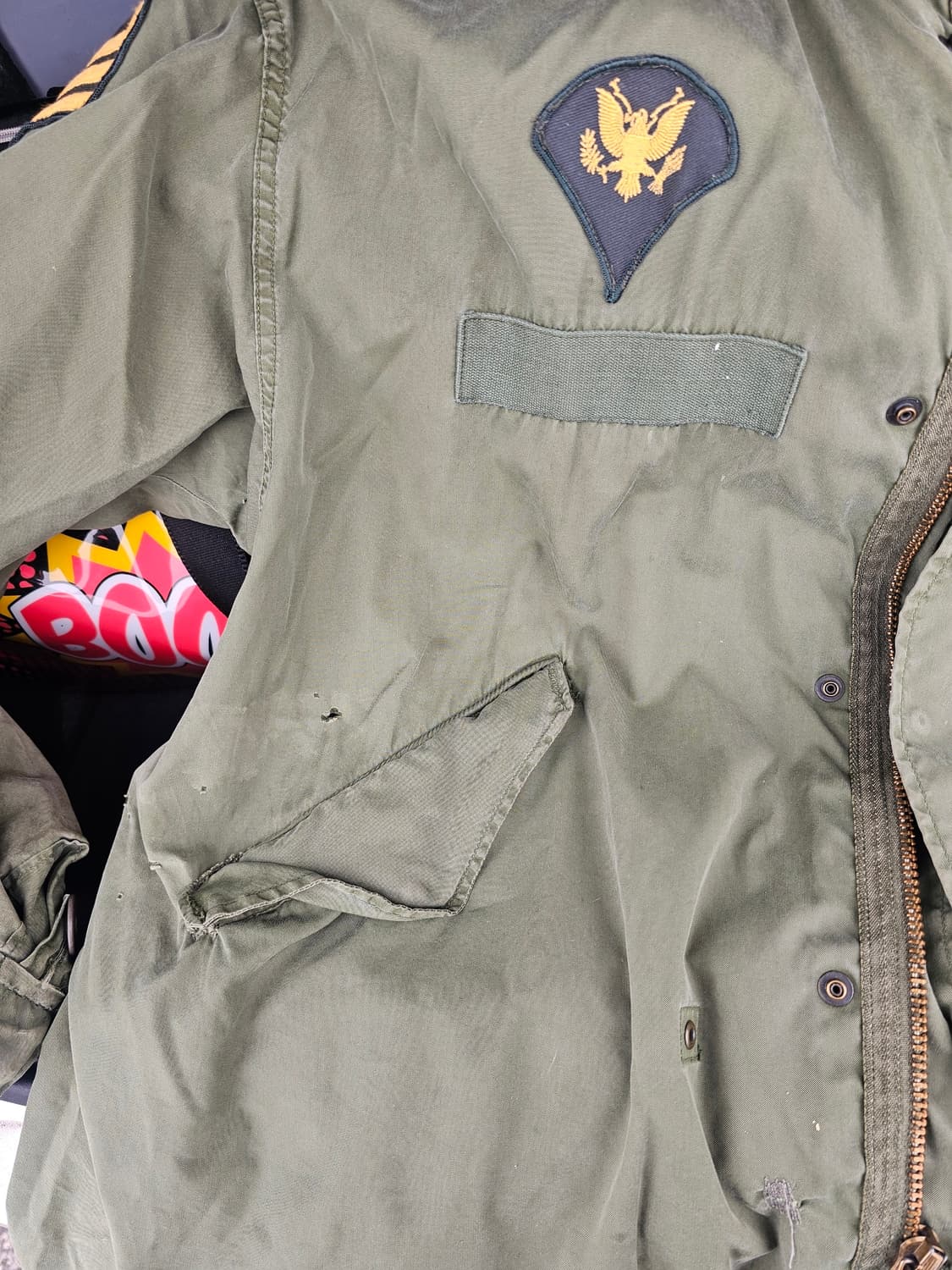 70s 오리지널  미군용  Wynn Industries m65 피쉬테일 상품이미지7