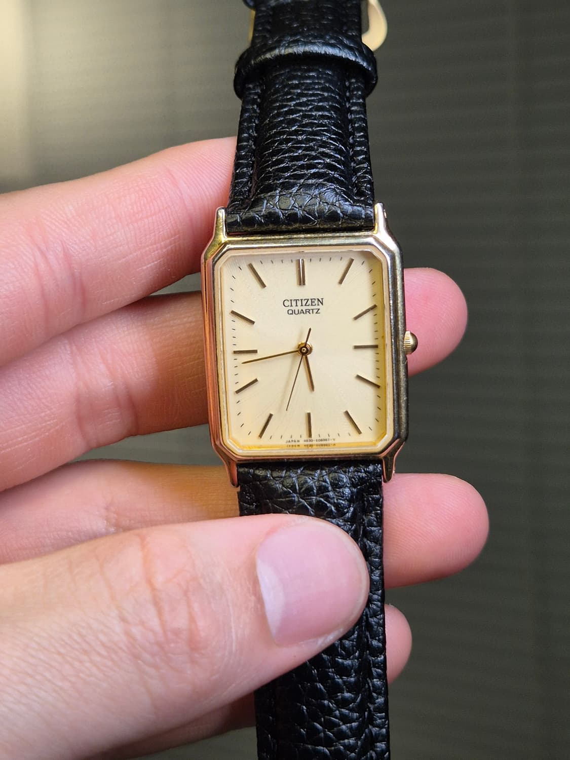 80's vintage Citizen quartz cream dial 상품이미지7