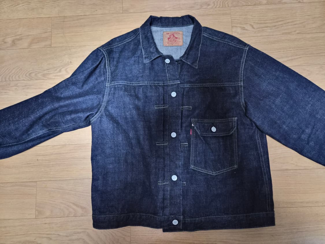 제라도 407exx 데님자켓 XXL 사이즈(301exx 셋업) 상품이미지1