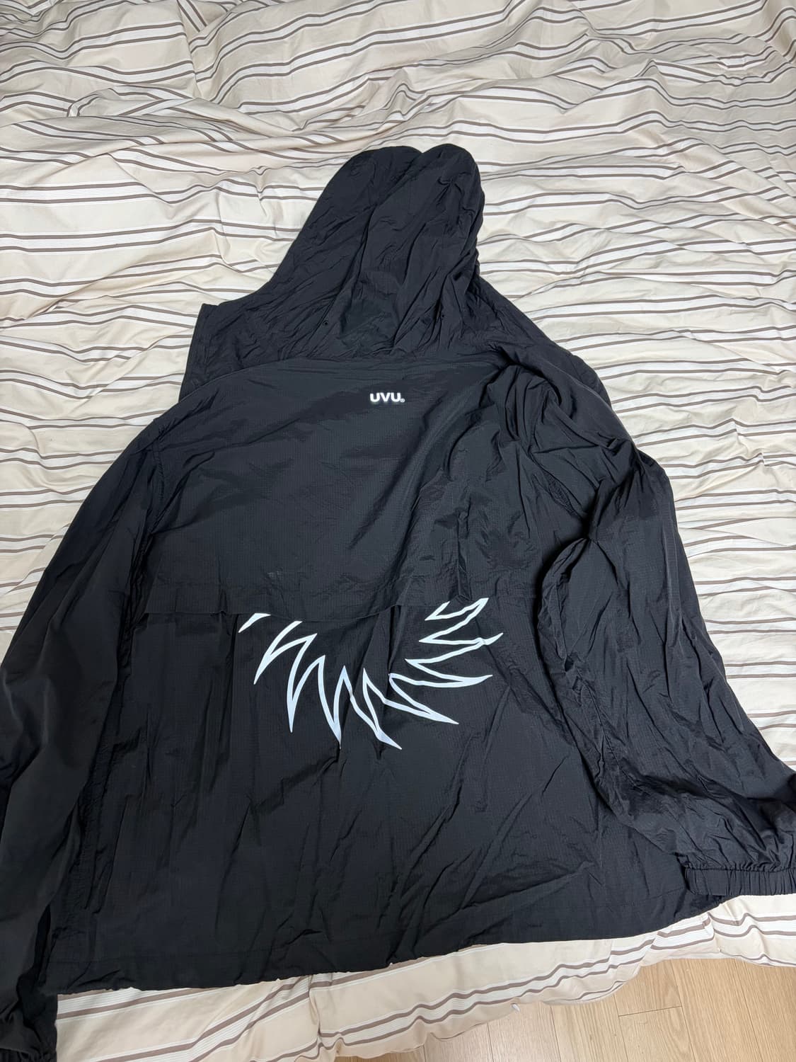 (L) UVU 울트라라이트 윈드브레이커 블랙 상품이미지4