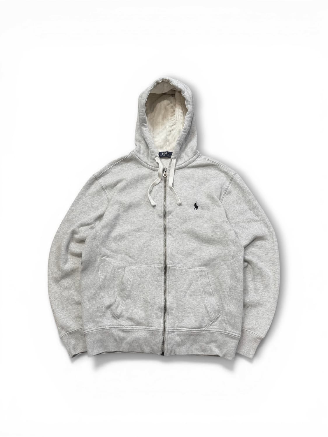 폴로 랄프로렌 써멀 그레이 후드집업  상품이미지1