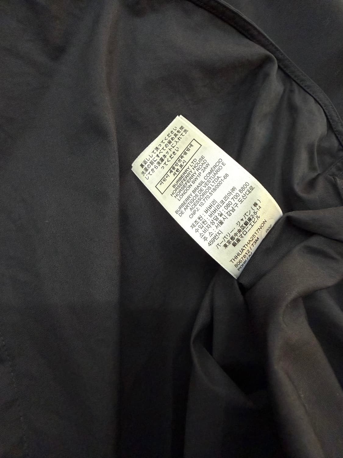 UK8/ 버버리 신형 체크포인트 포켓 셔츠 상품이미지9