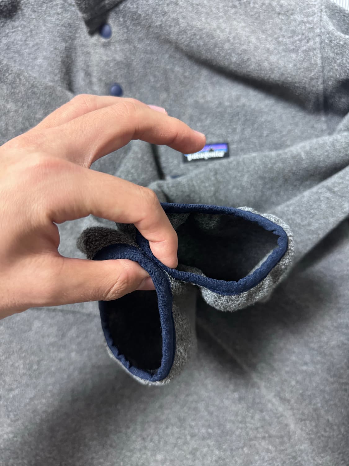 파타고니아 신칠라 플리스 풀오버 니켈 네이비 블루 상품이미지8