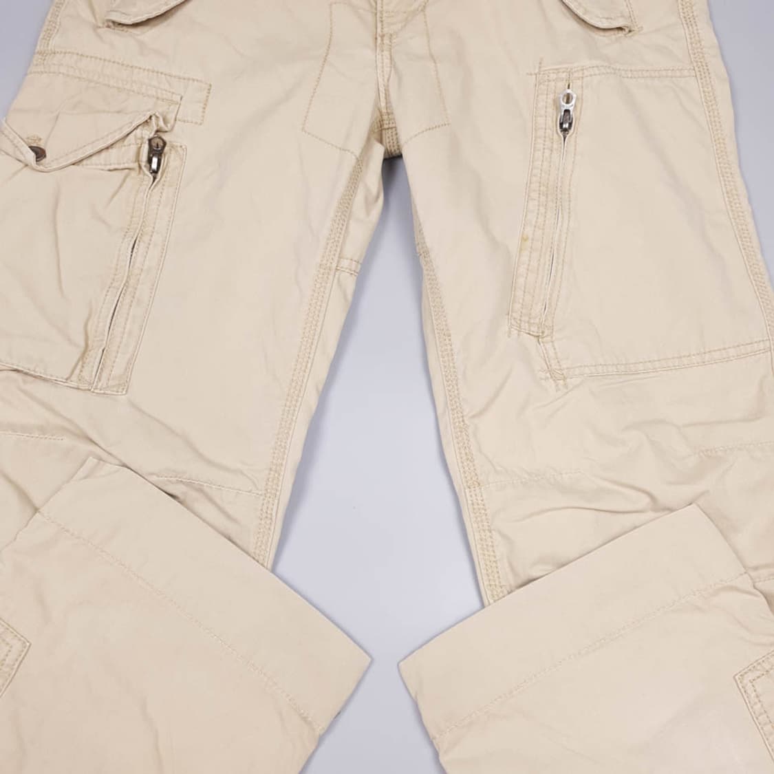 폴로랄프로렌 베이지 포켓 힙패치 더블레이어 로우라이즈  상품이미지3