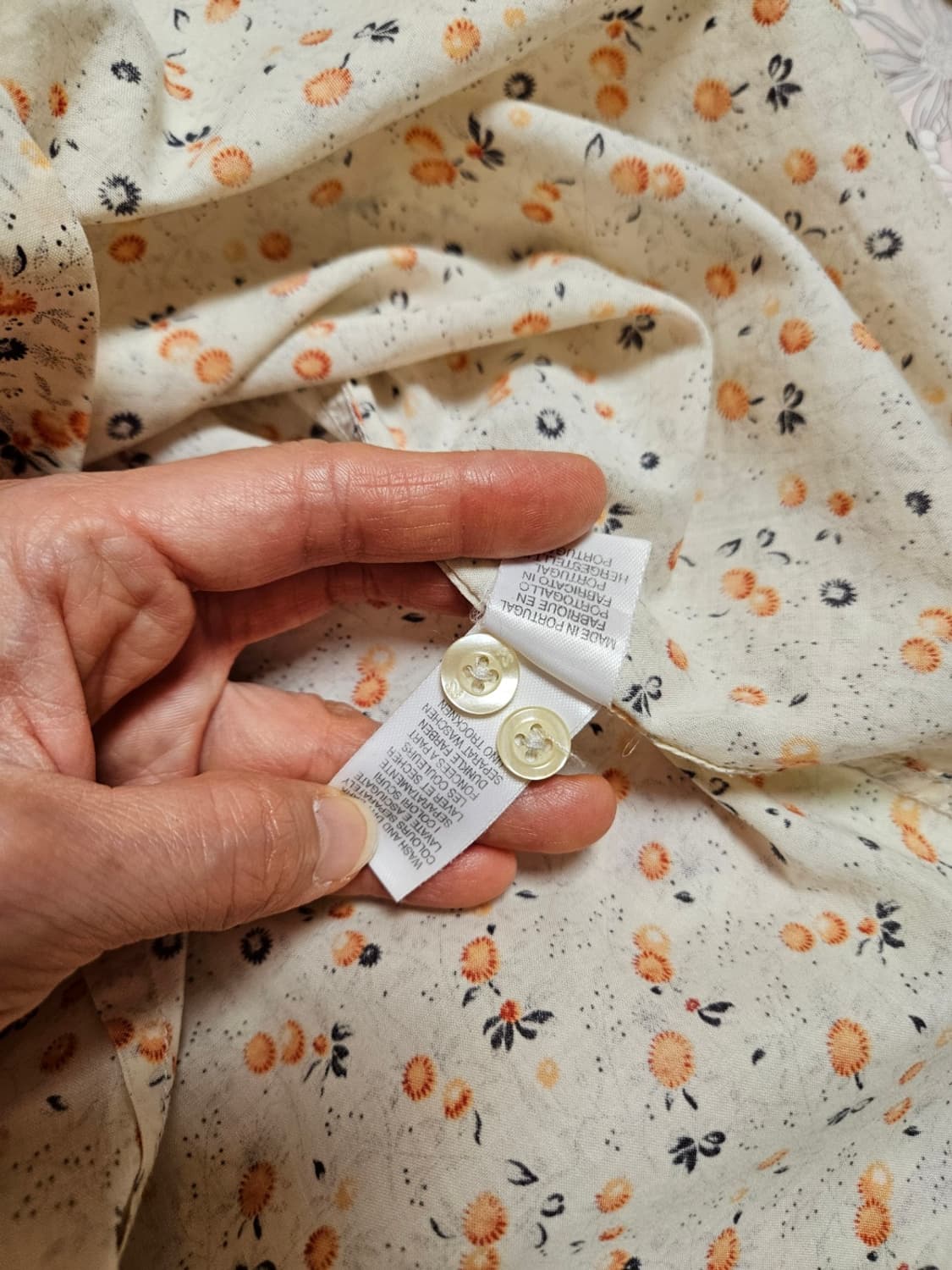 [명품] 폴 스미스. 빈티지 플라워 셔츠 상품이미지5