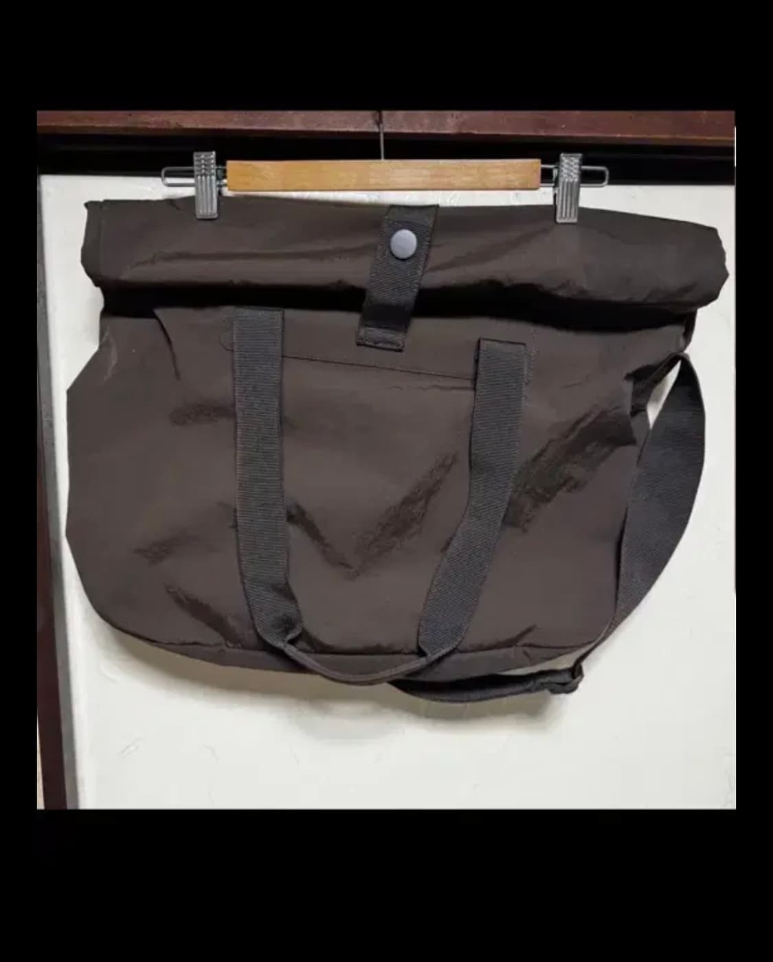 유니클로u 24fw 롤백 다크브라운 상품이미지3