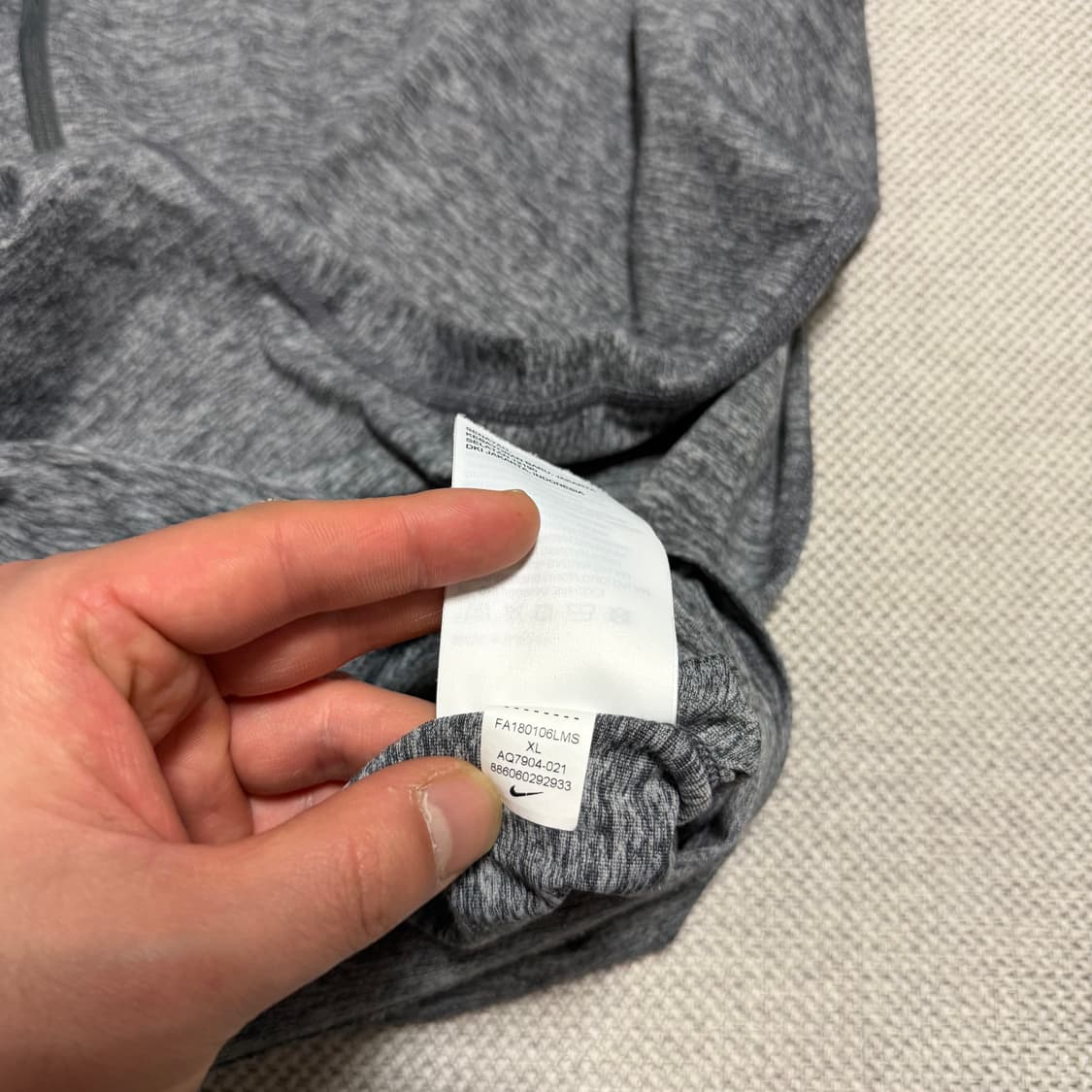 나이키 드라이핏 기능성 러닝 하프탑 상품이미지5