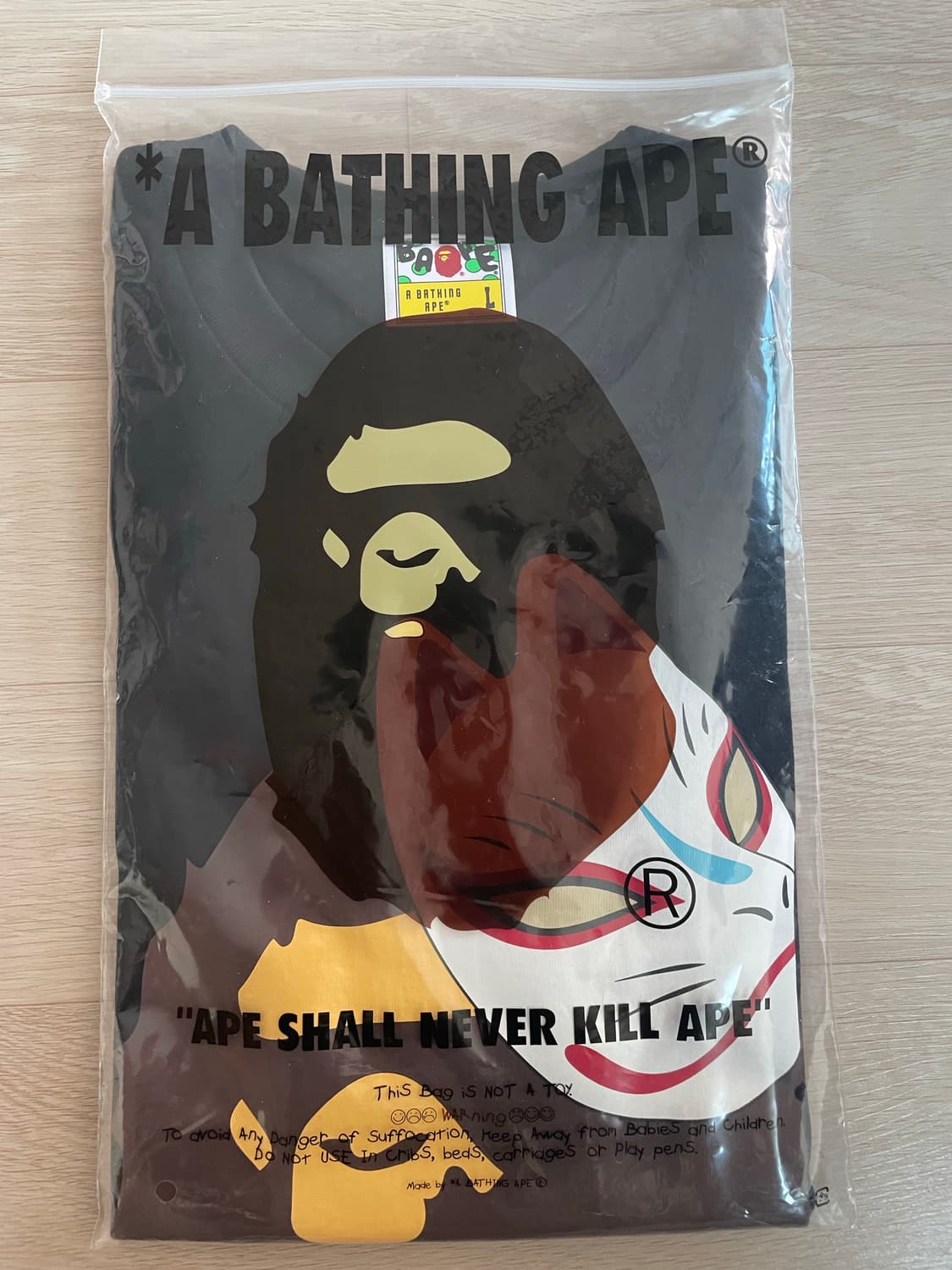 Bape 폭스 반팔 L 상품이미지1