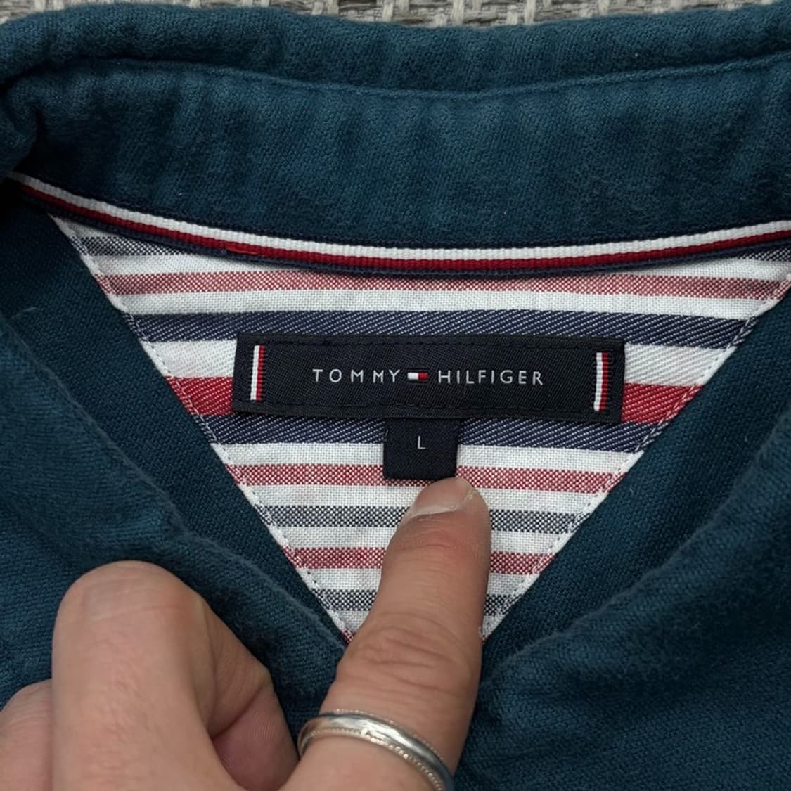 타미힐피거 투포켓 워크 셔츠 v2683 상품이미지8