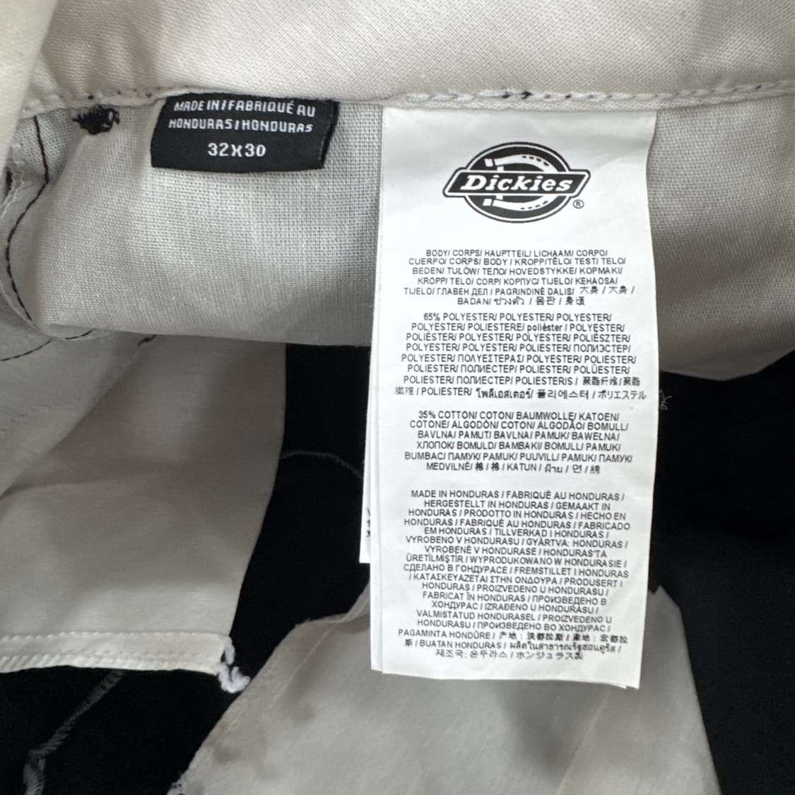 32 DICKIES 디키즈 빈티지 블랙 더블니 워크 팬츠 상품이미지6