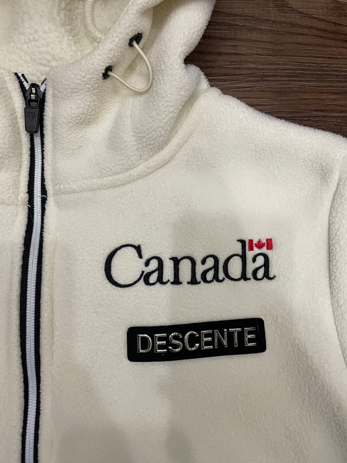 (유일매물) 데상트 캐나다 스키크로스 후리스 플리스 자켓 상품이미지5
