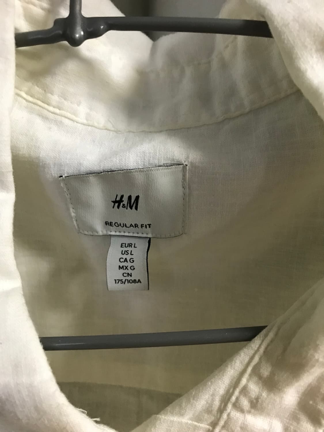 H&M 코튼 반팔 셔츠 상품이미지2