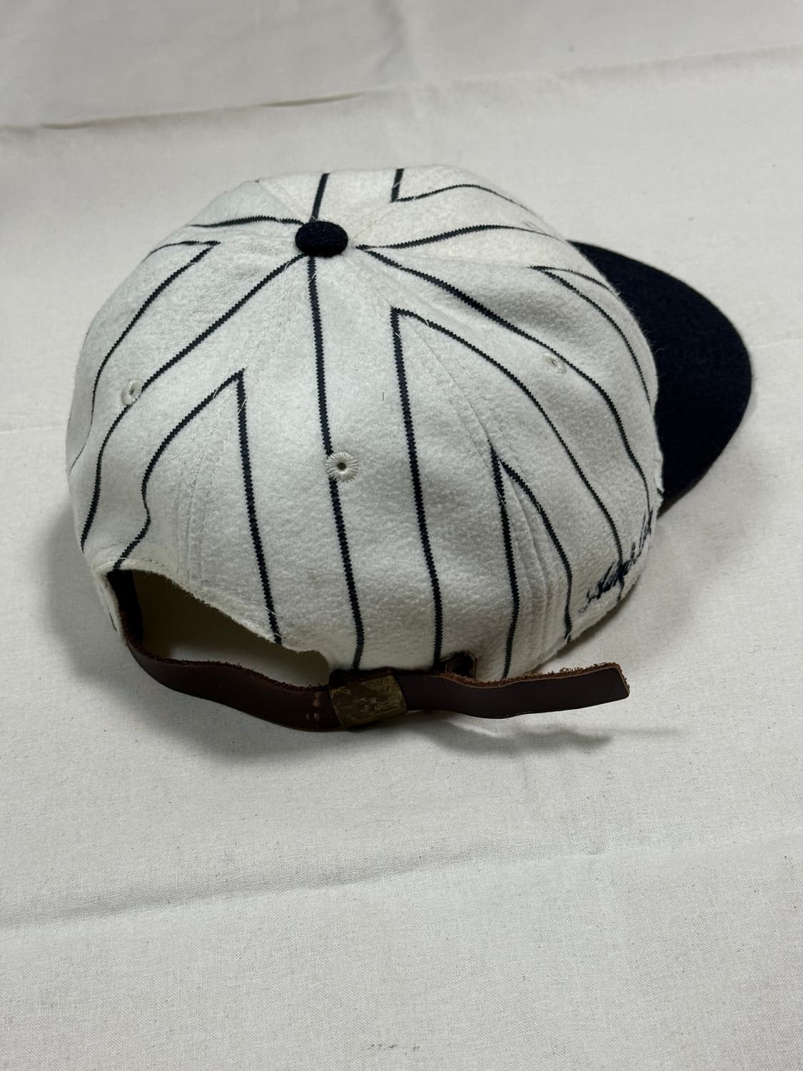 에메레온도르 스트라이프 울 볼캡 뉴욕 양키스 상품이미지3