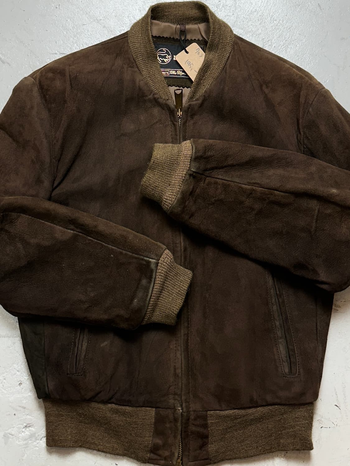 70's 빈티지 시어스 스웨이드 봄버 자켓 빈티지 레더 자켓 상품이미지8