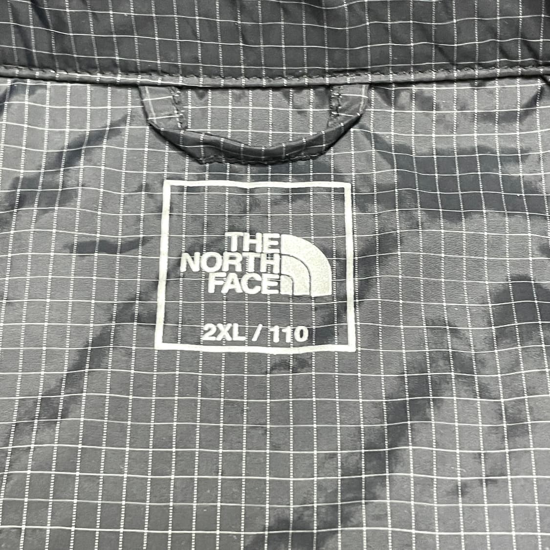 노스페이스 블랙 체크 경량 바람막이 자켓 남성2XL 상품이미지5