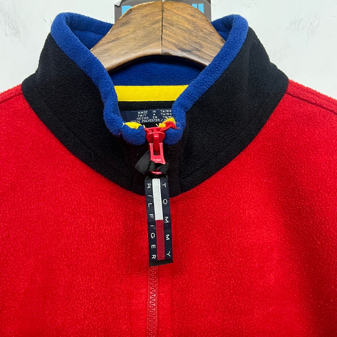 00’s 타미 힐피거 플리스 쿼터집업 상품이미지2