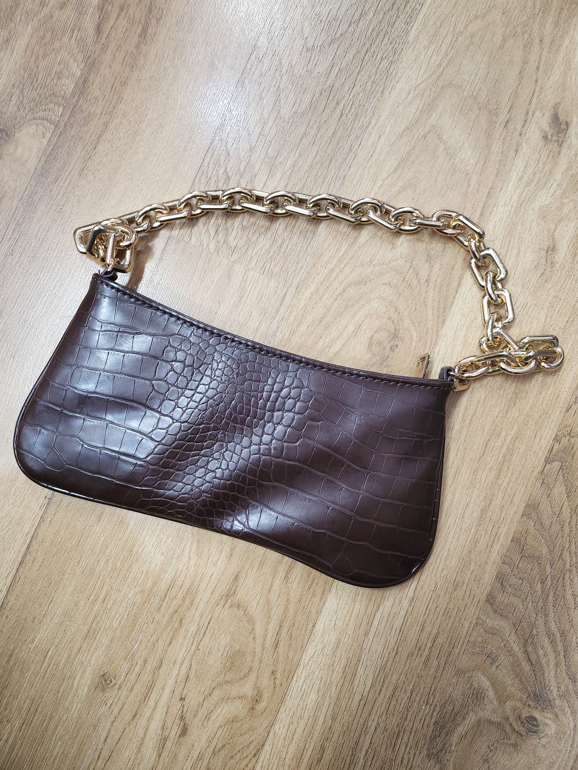 1094) 자라 ZARA 엘리게이터 걸드체인 미니백 상품이미지2