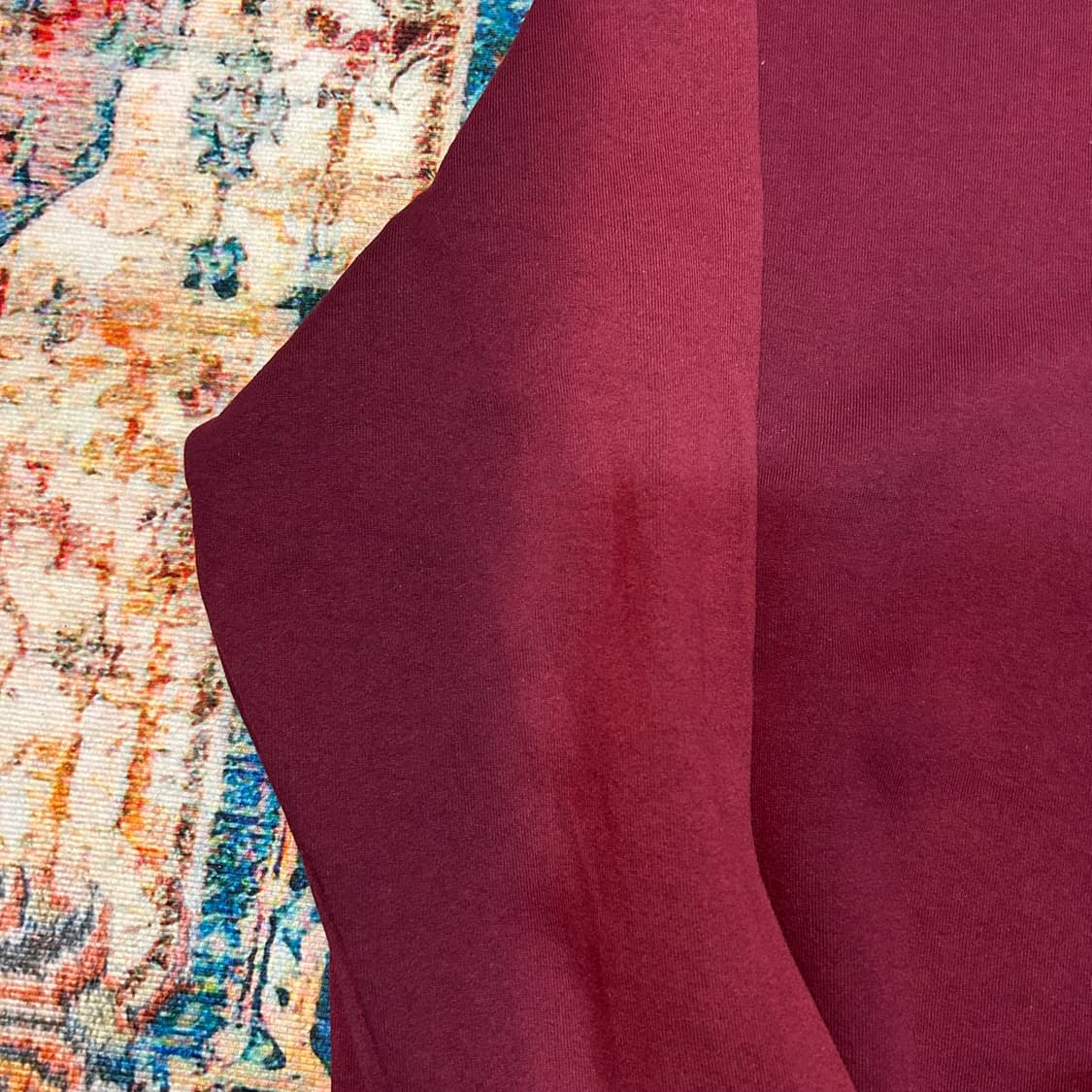 [2XL] 00s 러셀 버건디 스웻셔츠 상품이미지2