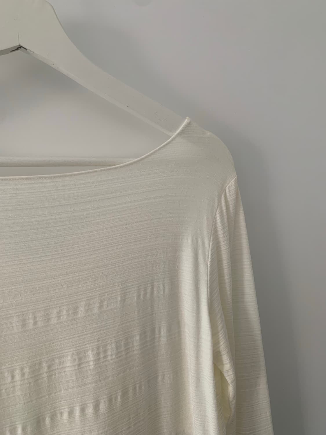 화이트 스트라이프 슬리브 상품이미지6