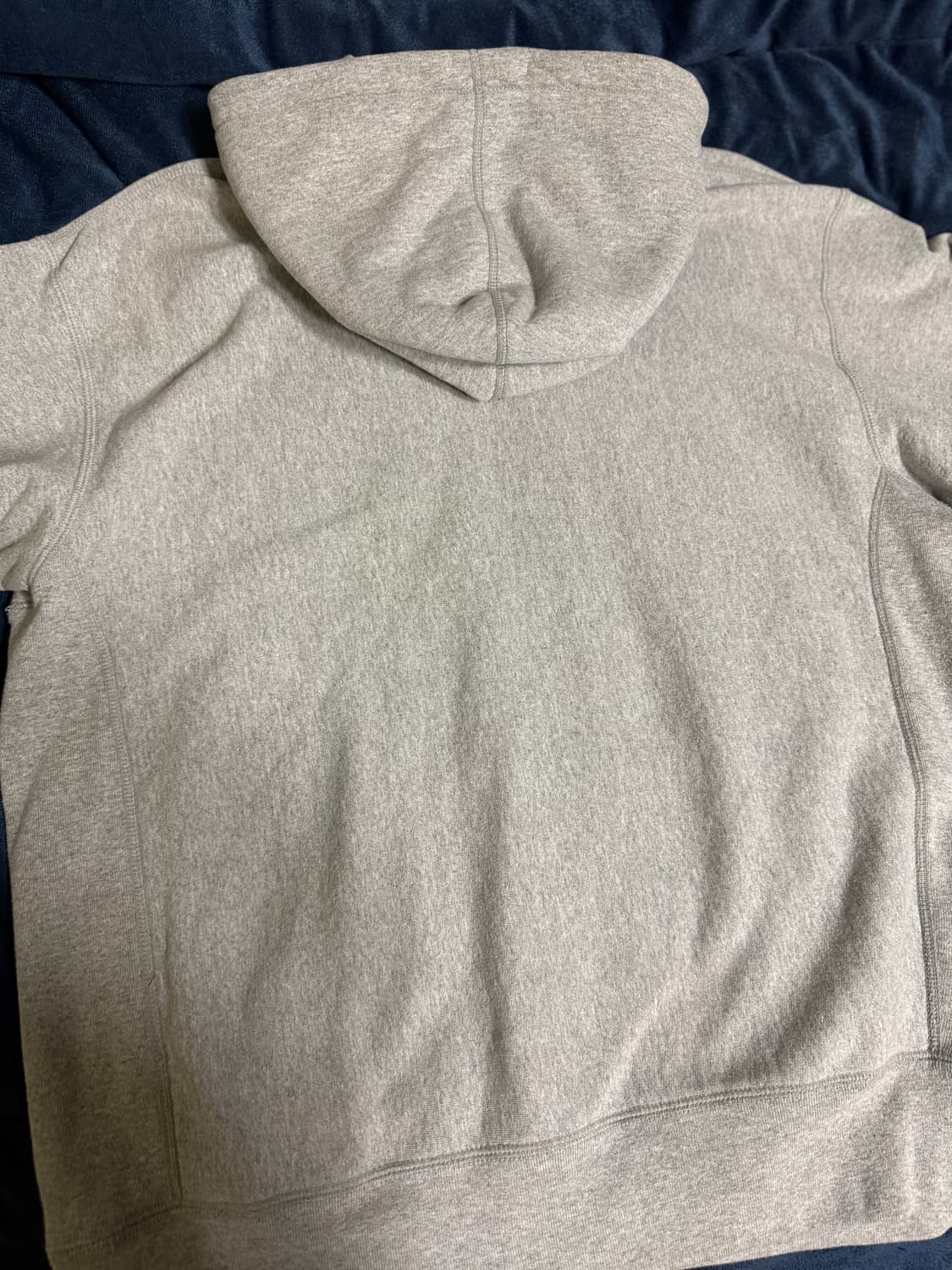 [L] 슈프림 21FW 펄 로고 후드 헤더 그레이 상품이미지3