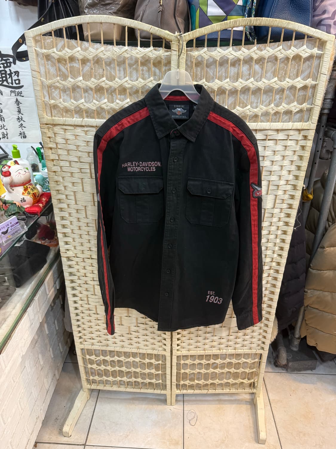95 정품 할리데이비슨 셔츠자켓 팝니다 상품이미지1