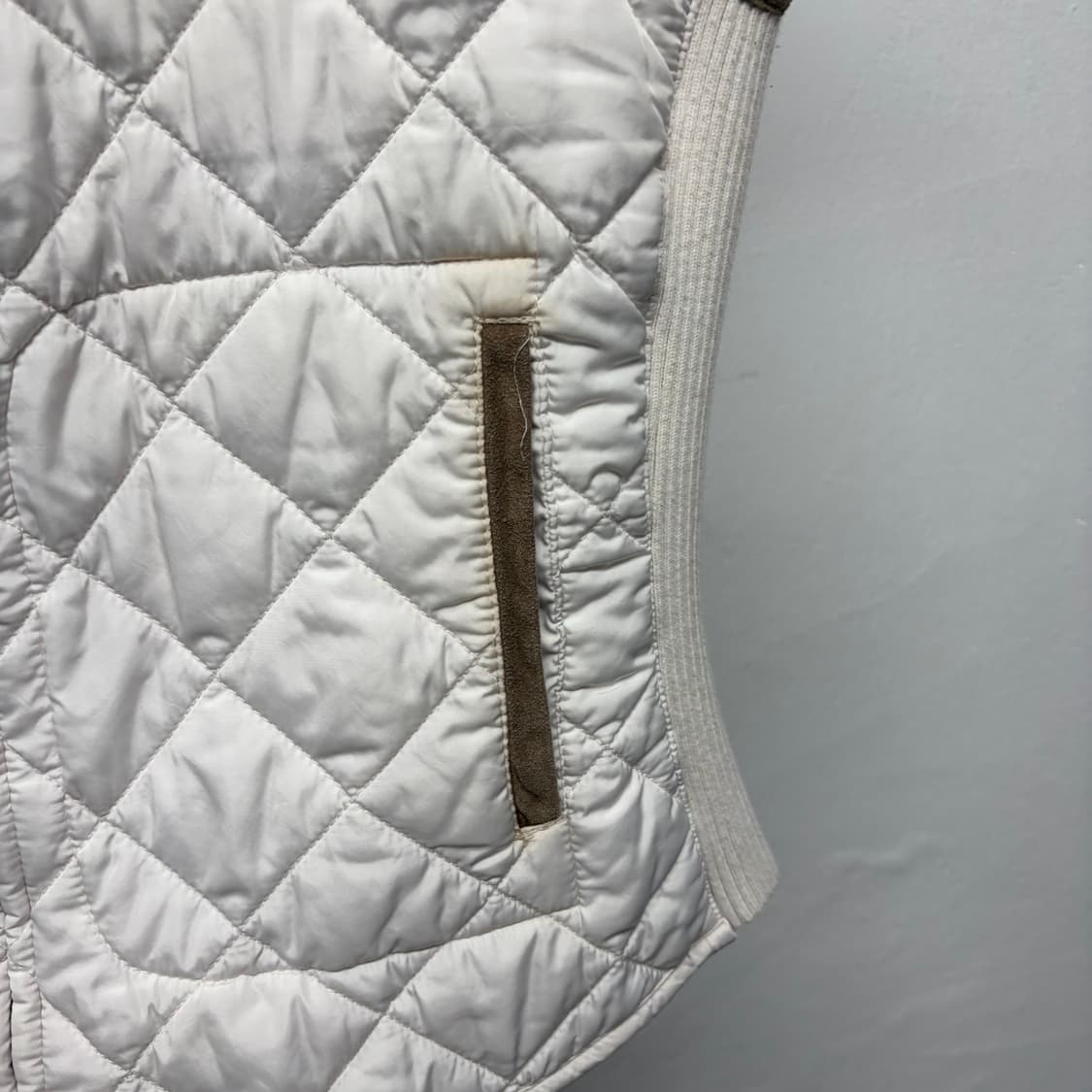 폴로 랄프로렌 스웨이드 퀄팅 베스트 상품이미지7