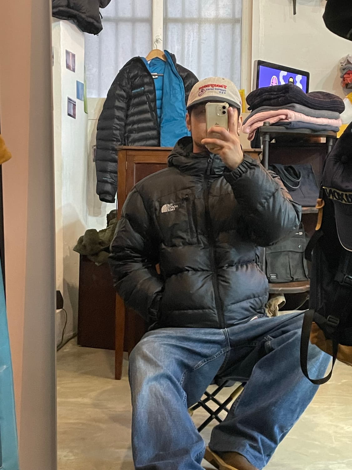 노스페이스 구스다운 패딩 700 L 상품이미지1