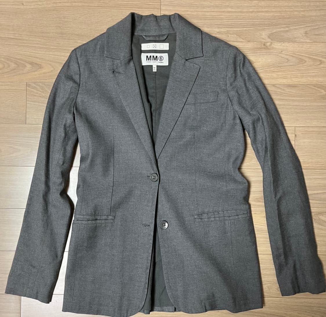 MM6 그레이 기본 자켓  상품이미지1