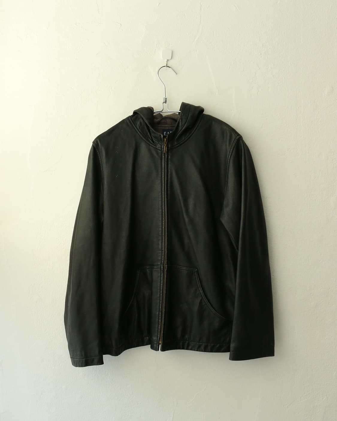 갭 램스킨 레더 후드 자켓  상품이미지1