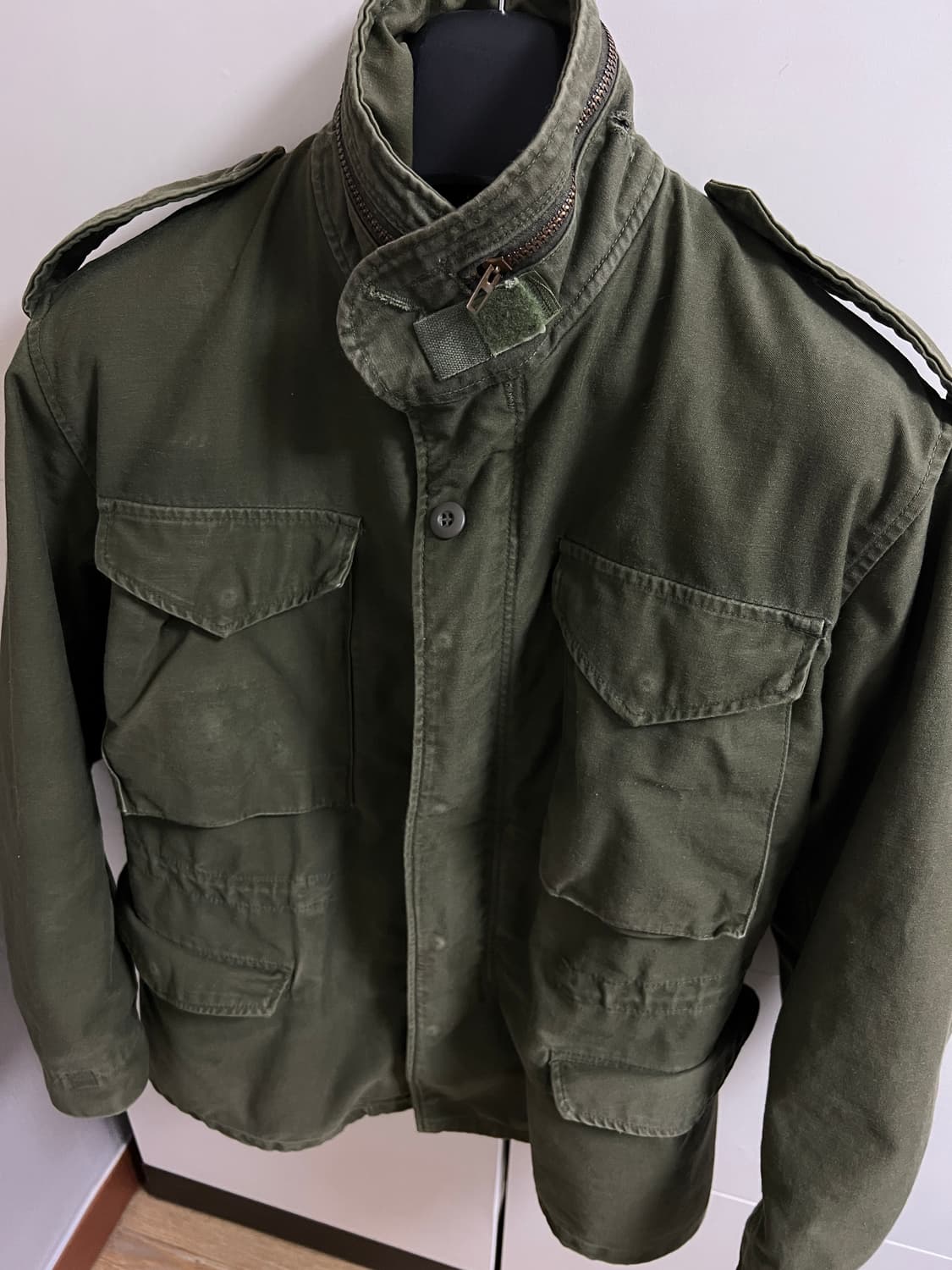 택포25) M65 필드자켓 Small Short 오리지널 S-S 상품이미지2