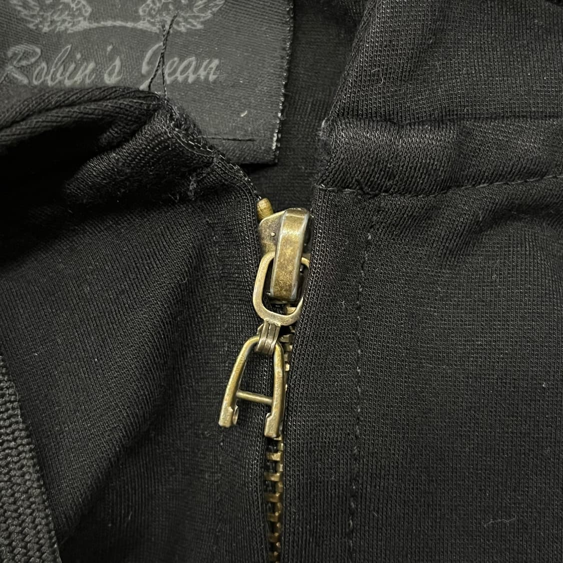 로빈슨진 로빈스진 검금 블랙 골드 후드집업 상품이미지7