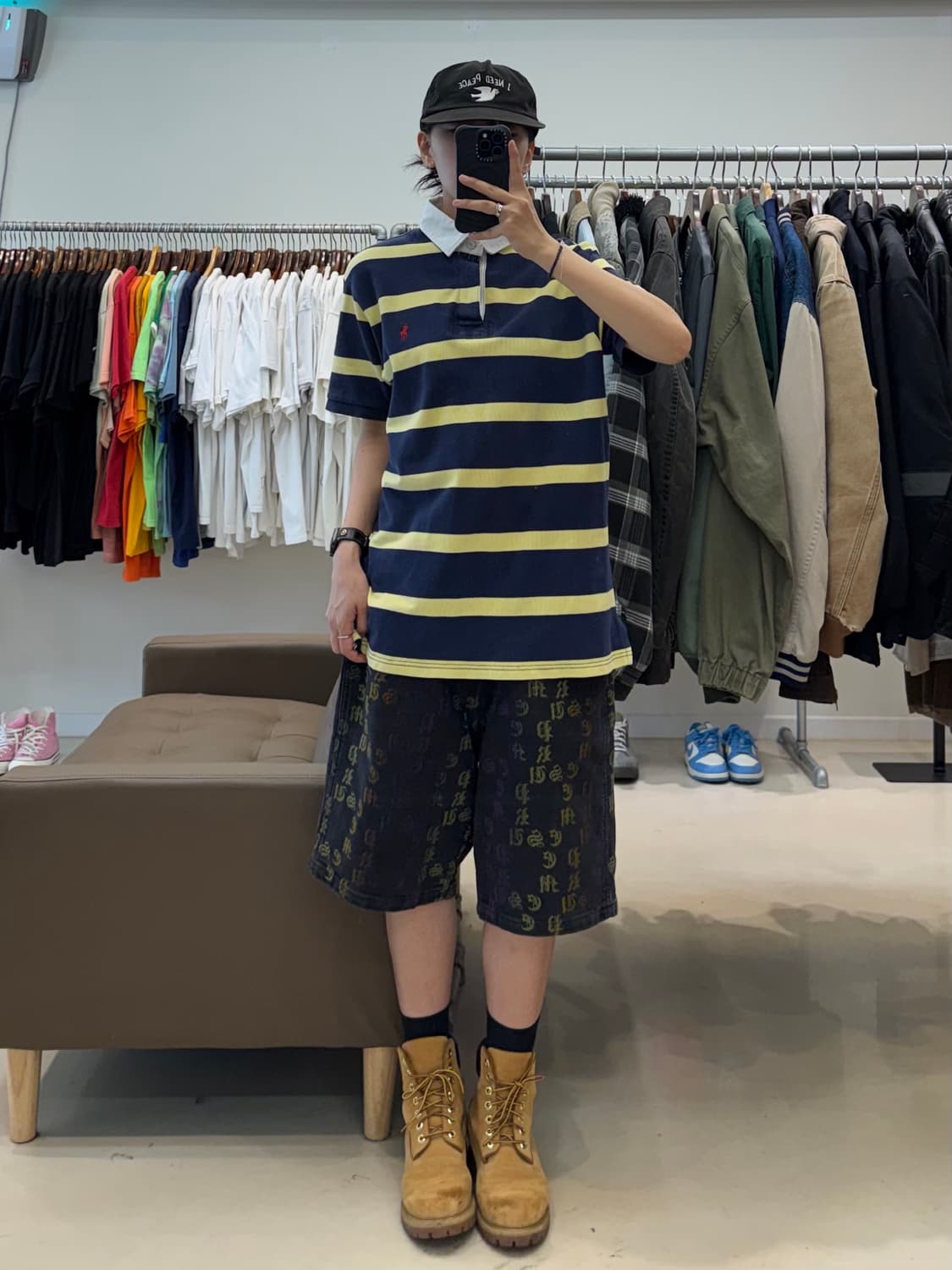 폴로 스트라이프 카라 티셔츠 상품이미지4