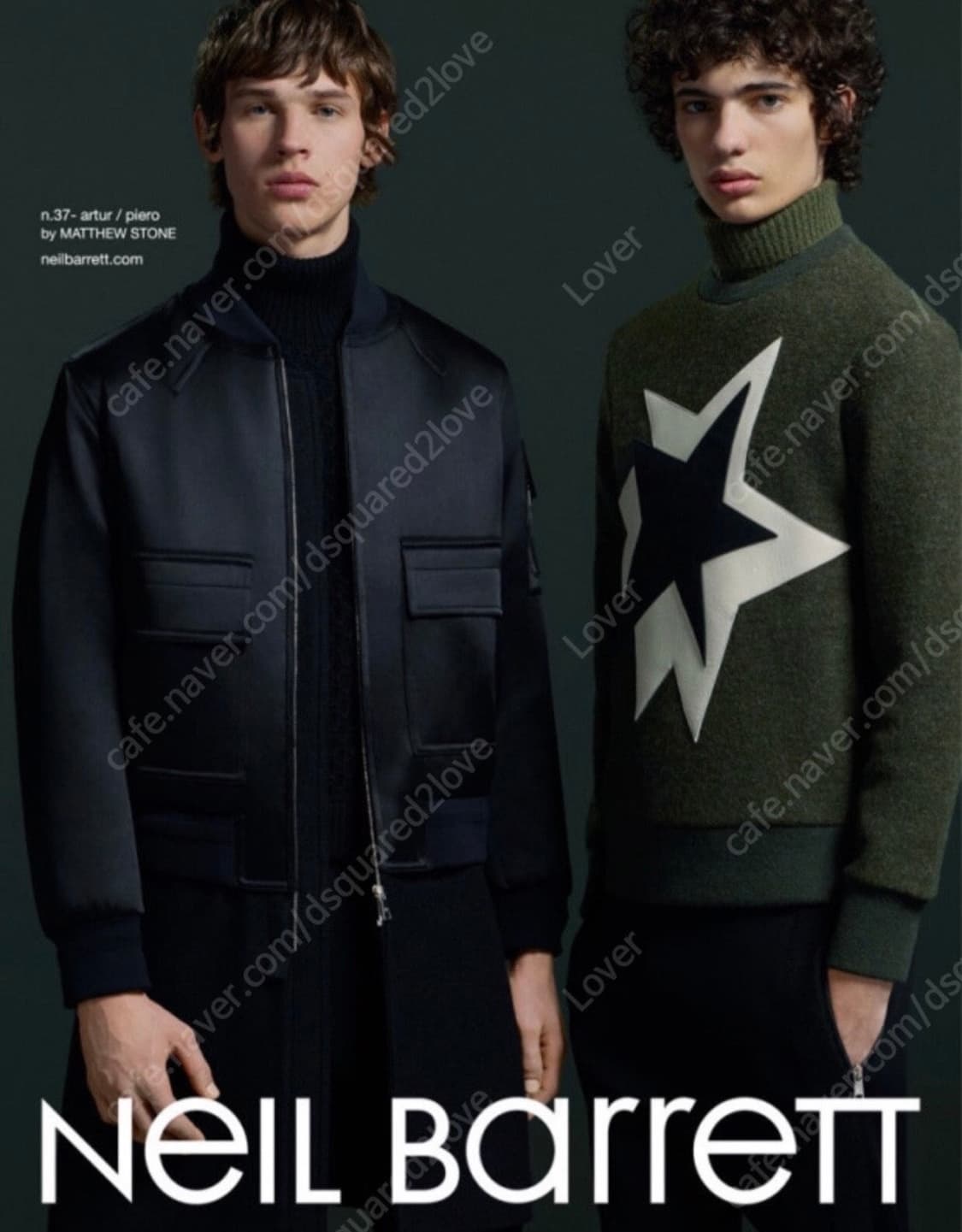 닐 바렛 / 항공 자켓 레이어드 코트 / 블랙 / 사이즈 M 상품이미지2