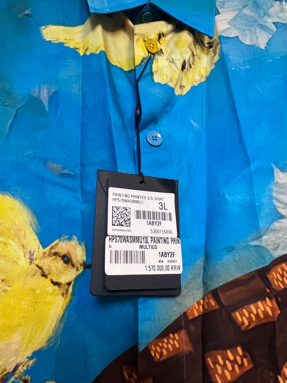 (급쳐)루이비통 셔츠 새상품 판매 상품이미지3