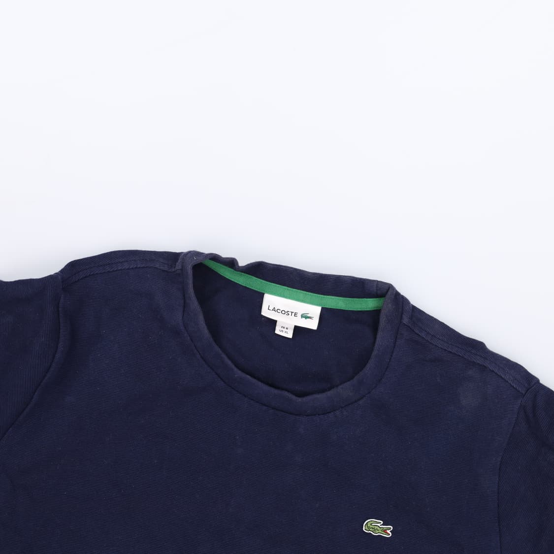 [US XL] 라코스테 포인트 맨투맨 0108H2 상품이미지3