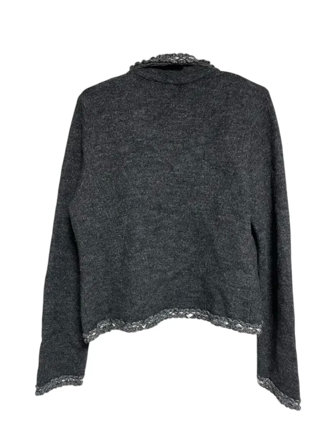 Jpn 트위드st 울니트자켓가디건 일본빈티지오네갸루리즈리사히피니혼진핀터깔 상품이미지6