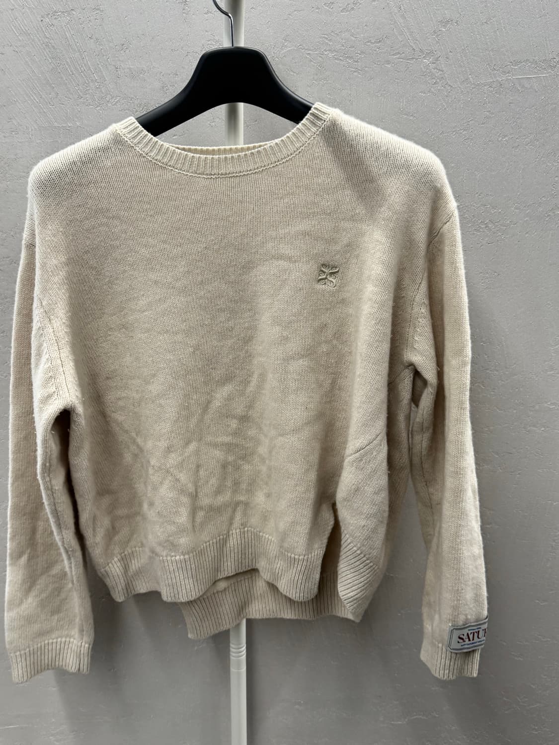 SATUR 니트 아이보리 L 상품이미지2