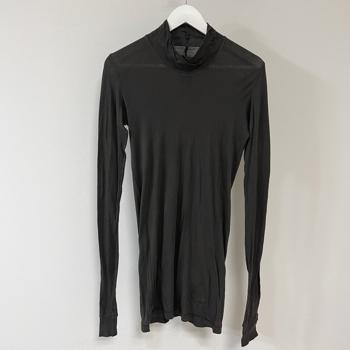 릭오웬스 09FW 다크쉐도우 넥 롱슬리브 다크 더스트 상품이미지3