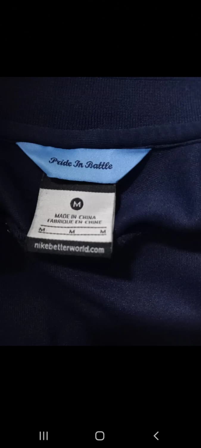 나이키 맨시티 네이비 트랙탑 저지 져지집업 95/M 상품이미지4