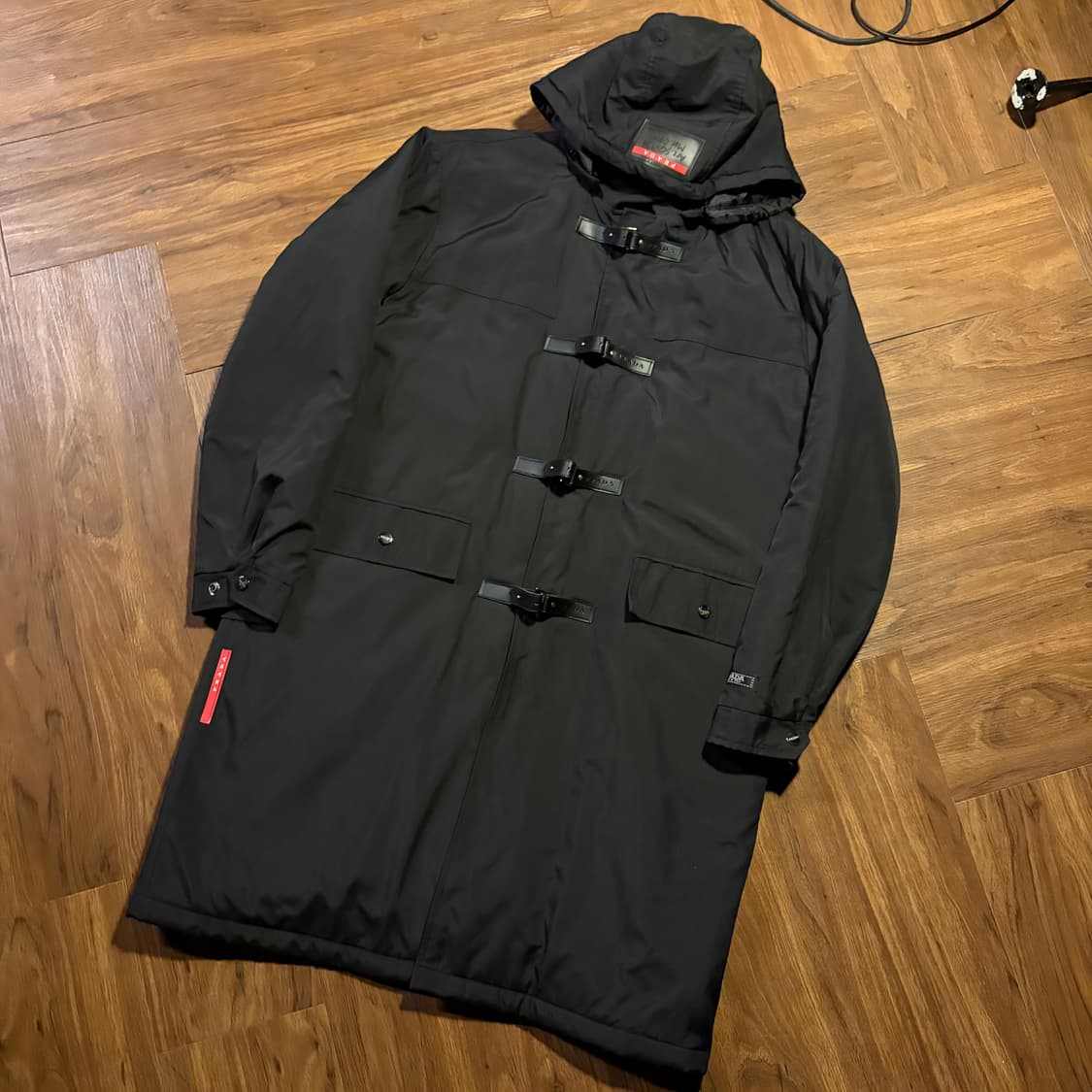 PRADA SPORTS STRAP DETAIL COAT XL 상품이미지6