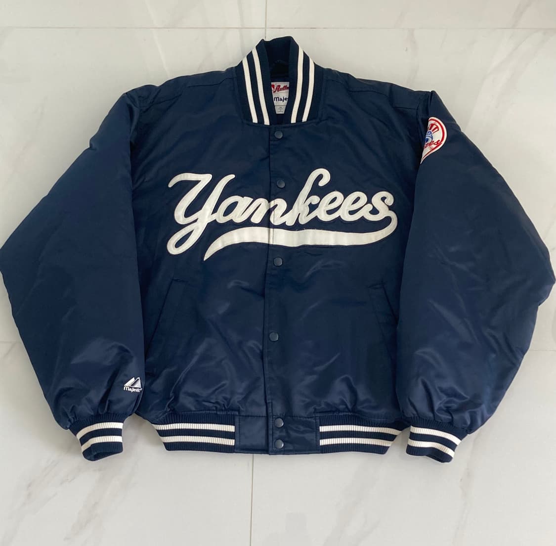 00s Majestic NY Yankees 점퍼 상품이미지1