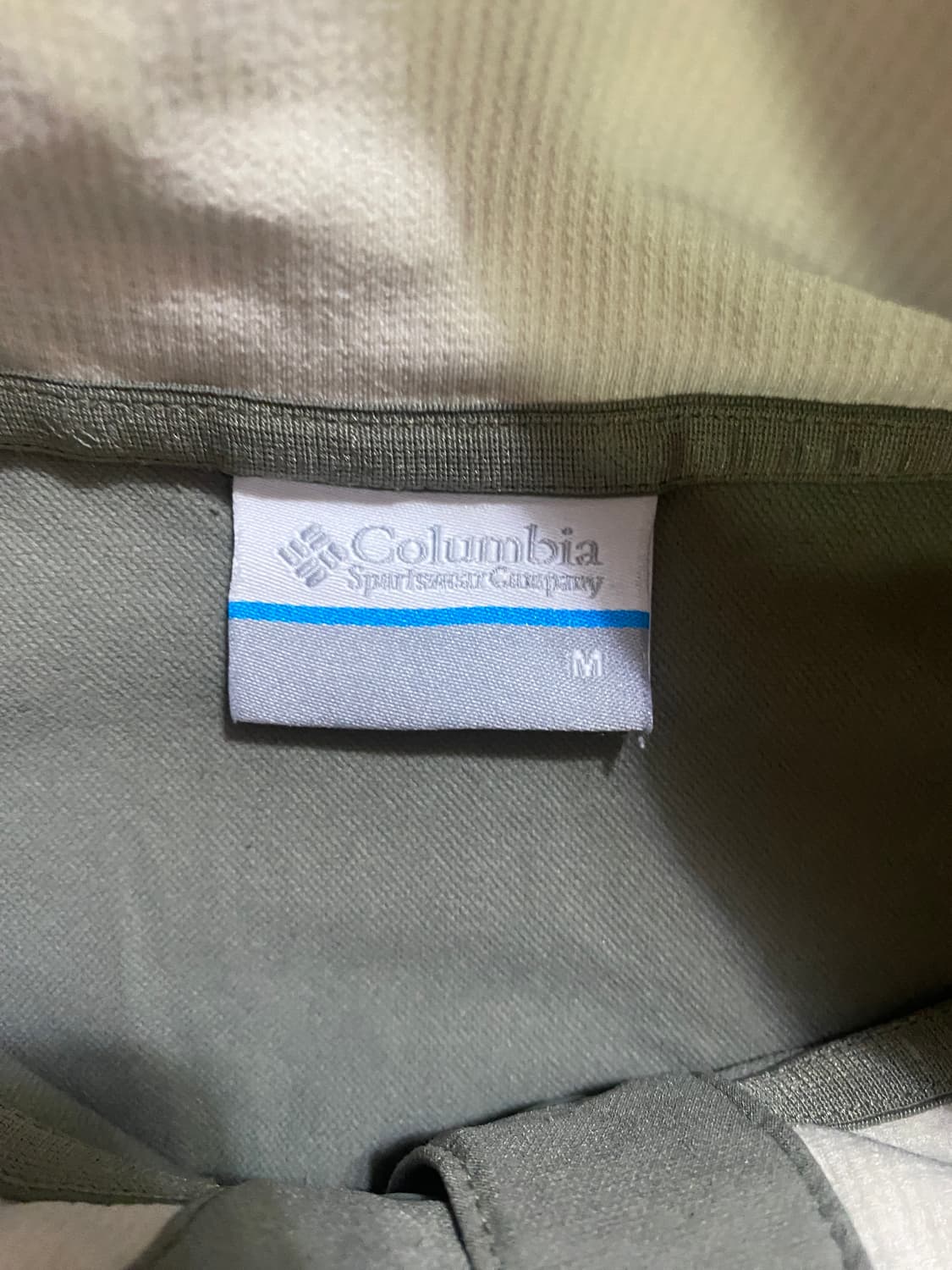 컬럼비아 반집업 바람막이 M 사이즈 (100) 상품이미지2