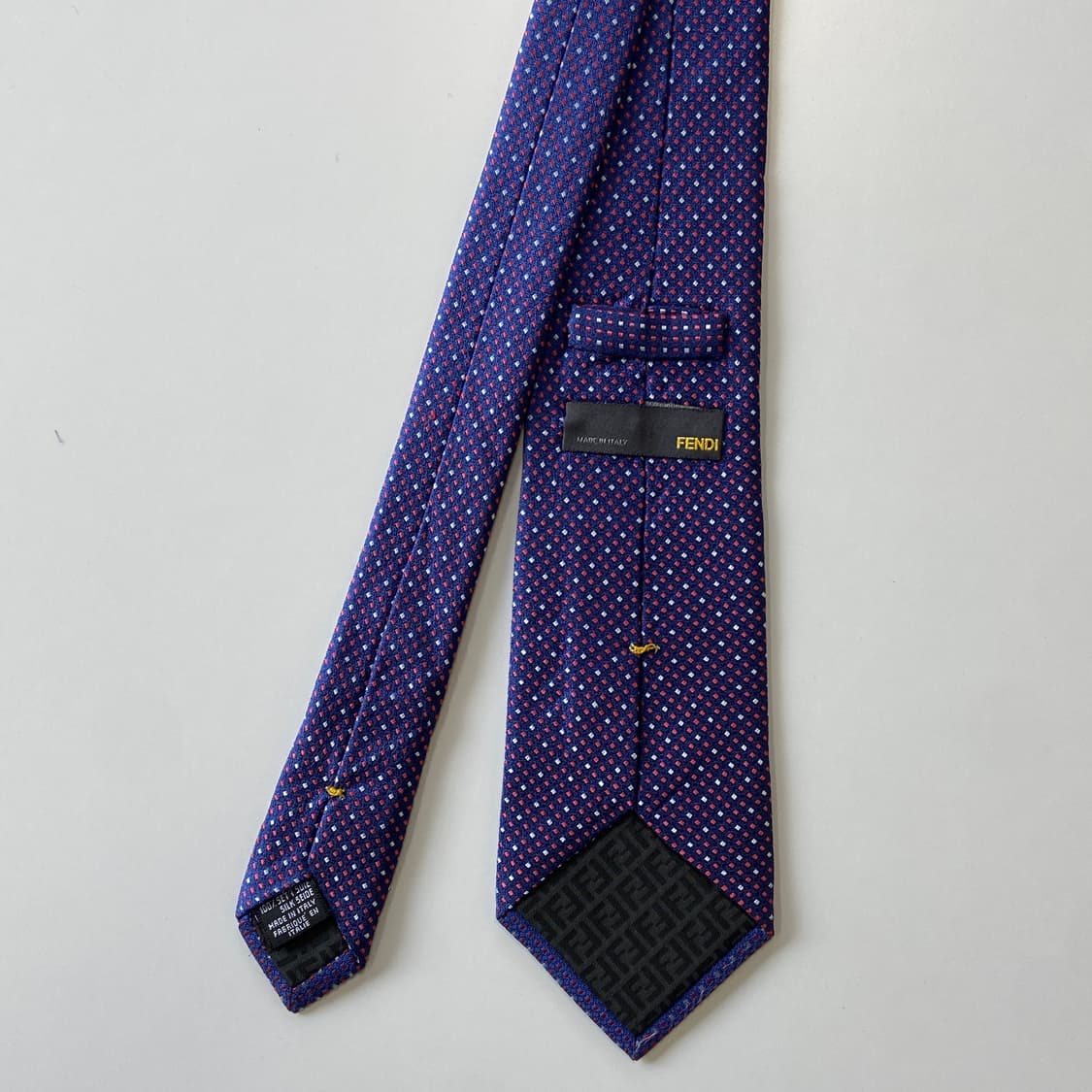 펜디(FENDI) 심플로고 명품 정품 넥타이 8.6cm 상품이미지2