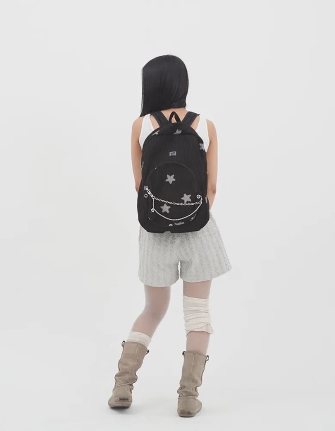 무음 네스트 백팩 Nest Backpack (Black Star)  상품이미지3