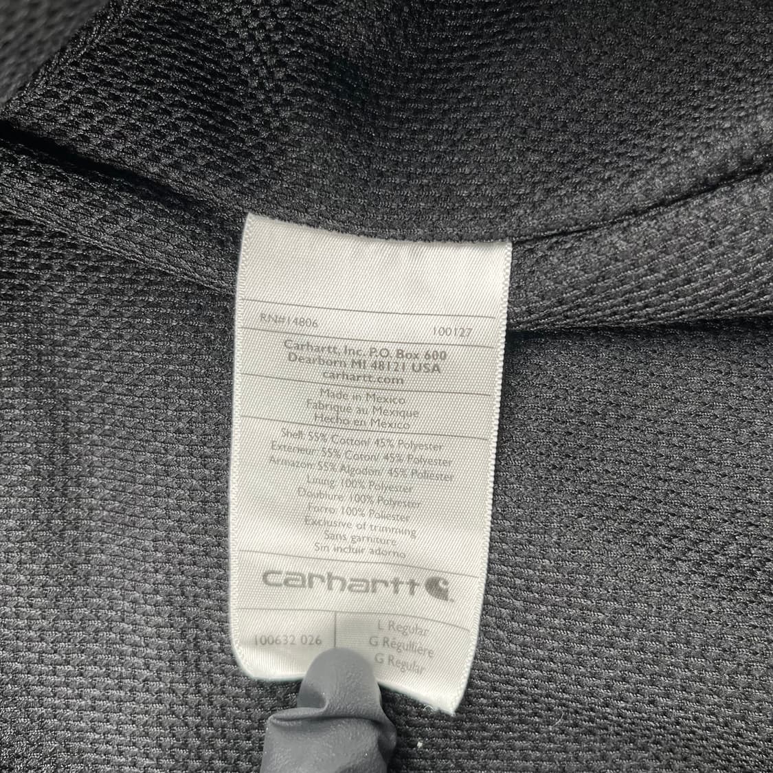 칼하트 레인 디펜더 써멀 후드집업 상품이미지4