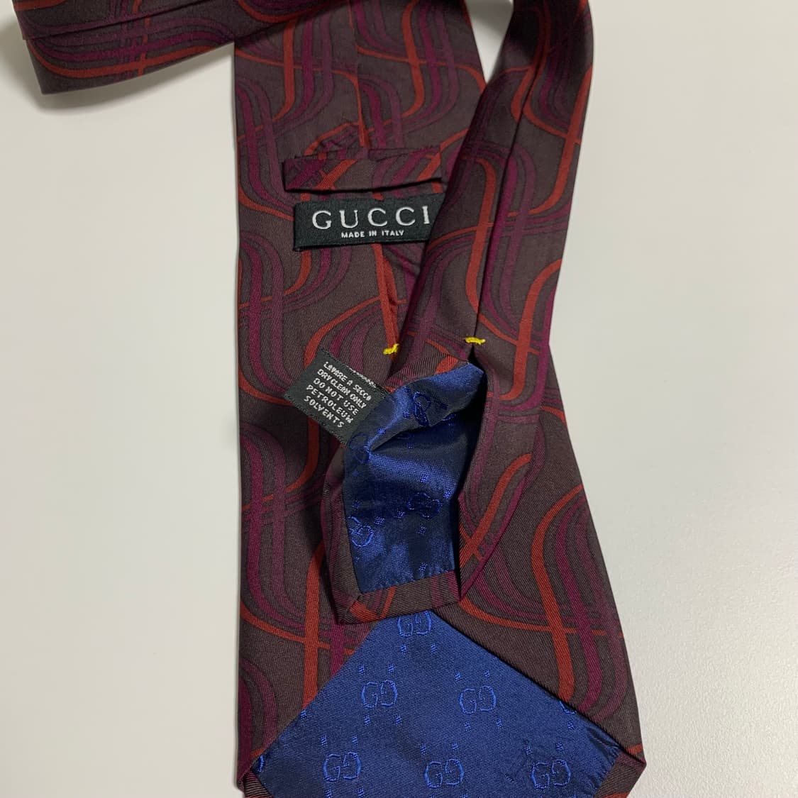 구찌(GUCCI) 명품넥타이 새상품급 정장룩코디 S등급 9.5cm 상품이미지8